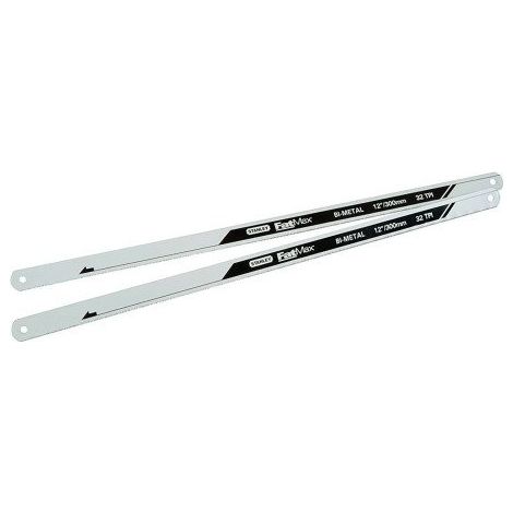 Lames de scie à métaux BiMétal Stanley FATMAX® - lot de 2 - 32 dents