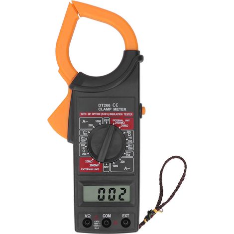 Pince multimètre numérique portable, testeur électrique de tension, outil de mesure du courant et du voltage (1/5)