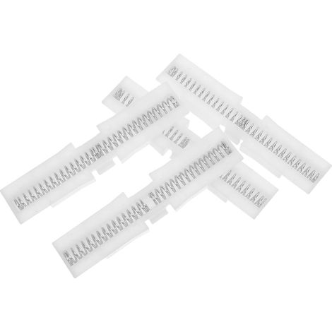 de 4 guides à ressort en ABS pour portes de placard pliantes (1/5)
