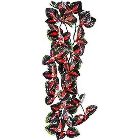 Aquarium - Grand aquarium - Décoration intérieure - Plantes aquatiques artificielles - Créatures aquatiques artificielles en plastique-20 inch 50cm (1/5)