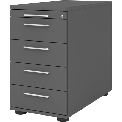 bümö office Standcontainer - mit 4 Schubladen   Graphit (1/5)