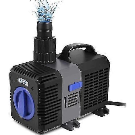 Pompe de bassin Super Eco pompe de filtration faible consommation pompe pour bassin à carpes koï pompe de ruisseau 3000 L/h (1/5)