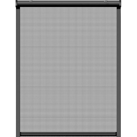 Mosquitera enrollable, antracita, 100 x 160 cm