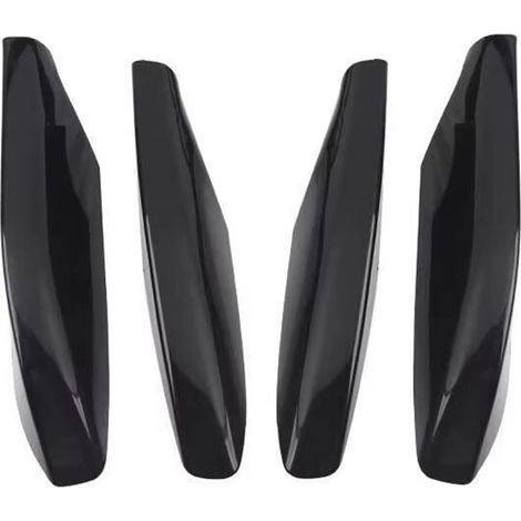 Barres de toit pour Prado LC120 FJ120 2003-2009 rail de guidage de barre de toit coque de protection d'extrémité de barre de toit en plastique voiture (1/4)