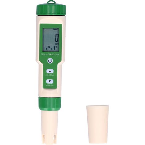 5-in-1 Wasserqualitätsanalysator PH/TDS/EC/ORP/TEMP Tester Pen Acidity Meter