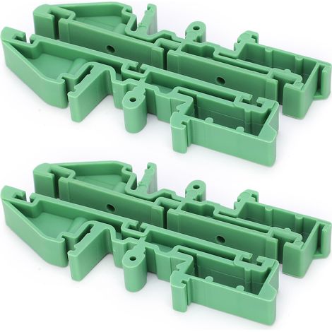 Support de Circuit Imprimé C45 avec Adaptateur Rail DIN et Vis Inclus – 2 Ensembles KPRH‑180 (1/5)