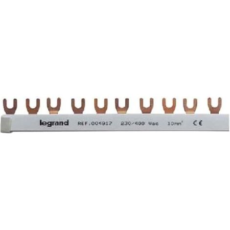 Legrand GABELKAMMSCHIENE 3 POL. 10MM2 (LEXIC 04902 /3G10T57)
