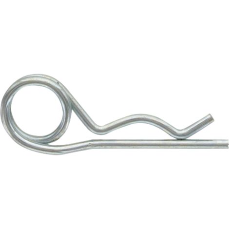 Coppiglia elastica zincata, diametro 4,5 mm, tubo 20-26 mm, GN 1024 D (1/2)