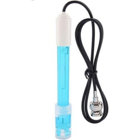 – Sonde de pH BNC ph-201PH – Électrode composite pour aquariums et hydroponie – Plage 0-14 pH – Temps de réponse ≤1 min – Longueur 15,5 cm (1/5)