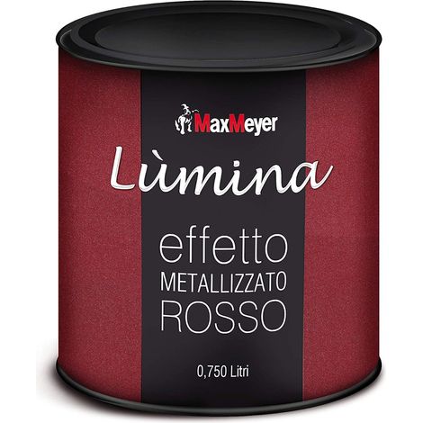 Smalto metallizzato Lumina Rosso 0,75 l