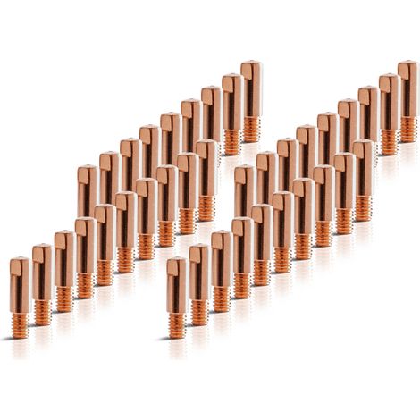 STAHLWERK 2 x puntas de contacto AK15 MB15 Puntas de contacto M6x25 0,9 mm MIG MAG (1/3)