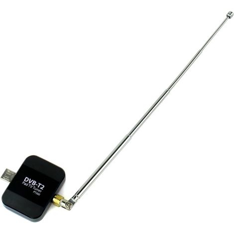 MINI RICEVITORE TV ANDROID DVBT MICRO USB SMARTPHONE DOPPIA ANTENNA PAD TV PT360 (1/5)