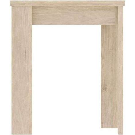 Mesa cocina Rila extensible acabado Natural 77/ 79CM(Alto) 67/134 CM(Ancho)67CM(Fondo). . (1/5)