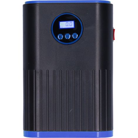 Gonfleur de pneus numérique 12V 120W avec éclairage LED universel pour vélo, moto, camion et bouée gonflable (1/5)