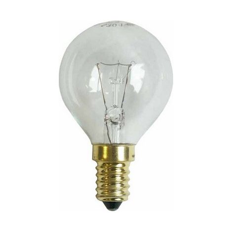 Bombilla horno 40W E14 300ºC d.45mm