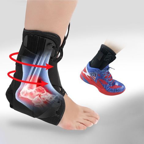 Orthèse respirante de cheville, support et protection, correctrice d'entorse et d'arthrite, récupération L (1/5)