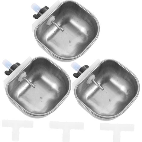 6pièces Distributeur Eau Automatique pour Lapins De Gamelles à Boire Bol Eau pour Petits Animaux Abreuvoir Pratique pour Rongeurs (1/5)