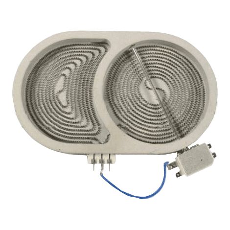 PLAQUE CHAUFFANTE 145X250 230 V POUR TABLE DE CUISSON WHIRLPOOL - 480121101525