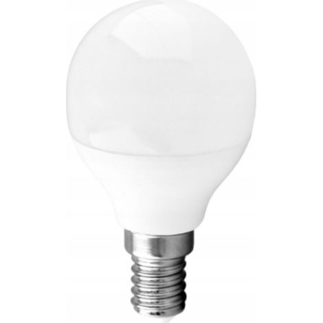 Ampoule LED sphérique 5W E14 2700K 420lm 230-240V blanc chaud (1/2)