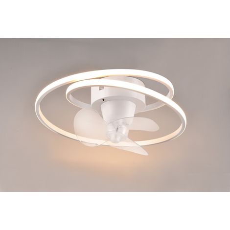 PLAFONIERA C/VENTILATORE LED 40W UMEA SPIRALE 50CM