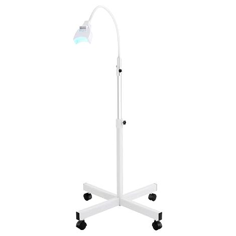 Blanchiment Lampe De Dentaire Mobile LED Décolorer Dentaire Accelera Lumière Bleue Angle Ajustable, 110-240 V Refroidissement Par Ventilation Centrifuge (1/5)
