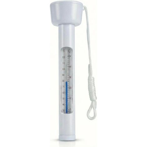 [Grand thermomètre flottant] Thermomètre à eau professionnel pour piscine extérieure et intérieure, spa, jacuzzi, étang à poissons (1/5)