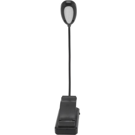 Klemmbare Schreibtischlampe, 360° drehbar, 3 Farbtemperaturen, 5 LEDs, ideal zum Lesen, Lernen, für Studentenwohnheime, Büros und Schlafzimmer. (1/5)