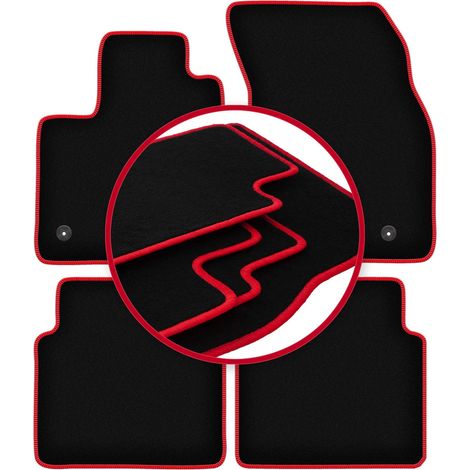 Alfombrillas CARLUX-RED para Ford Focus MK4 hatchback, sedán, familiar, Turnier, Turnier Active (2018-) (1/5)