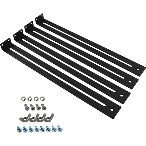 Kit de fixation pour tiroir (4 pièces) - Accessoires réparation Plaque (1/5)