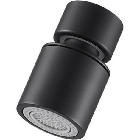Douchette de robinet de cuisine avec filtre, pare-éclaboussures rotatif et réglable, buse de robinet avec mousseur et mitigeur d'évier (1/5)