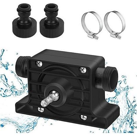 Pompe de Vidange Portable pour Perceuse Électrique Haute Performance Eau et Huile Jardin Piscine Mini Fontaine - (1/5)