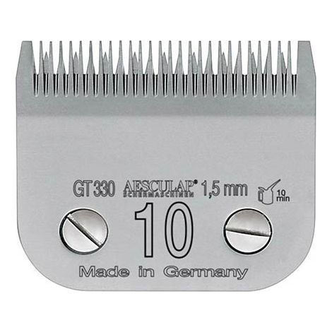 AESCULAP - Testa in acciaio universale No. 5F - GT360 - ALTEZZA 6,3 mm - FINE FINITURA