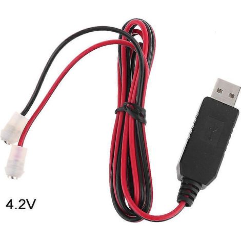 3,7-V-Spannungswandler-Stromkabel 3,7 V 18650/26650 Batterie-Eliminatorkabel
