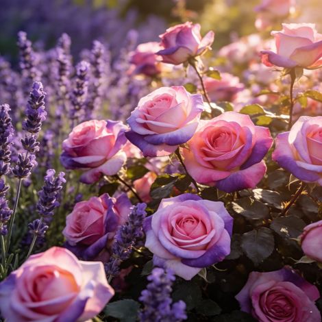 Coffret Semences Roses & Lavande – Mélange Floral – 2500 Graines – Plantation Facile (1/5)
