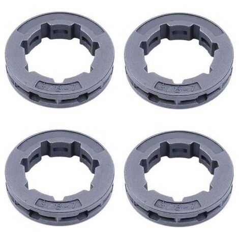3/8" 7T Pignon de Jante 22mm pour Husqvarna 362 365 371 372 STIHL 046 064 066 MS361 MS362 MS440 MS441 MS460 MS660 Tronçonneuse（4 pièces） (1/5)