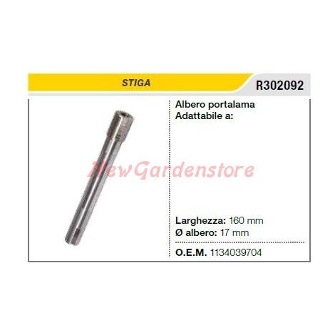 Albero portalama STIGA tagliaerba rasaerba tosaerba R302092