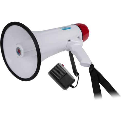 Mégaphone DH-10, sirène portable de type klaxon de 20 W