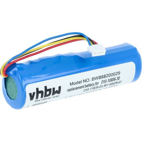 vhbw Akku kompatibel mit Garmin TT10, TT15, TT15X Hundehalsband Hunde-Trainer (3400 mAh, 3,7 V, Li-Ion)