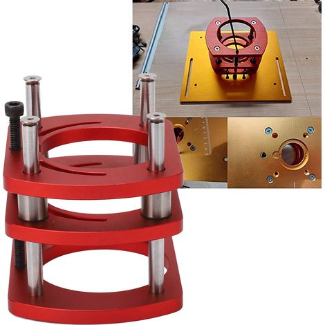 Plataforma elevadora para fresadoras – sistema de elevación fabricado en aleación de aluminio – conjunto básico para mesas de fresado de precisión (1/5)