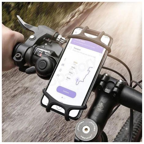 SPIDER PHONE : Support Universel Rotatif pour Smartphone Fixation Vélo (1/5)