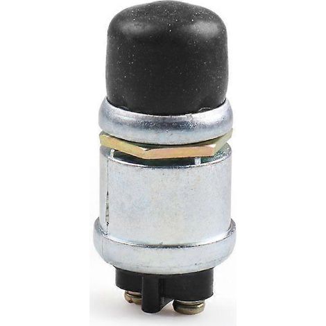 Botón de arranque del motor, interruptor de arranque momentáneo impermeable, interruptor de encendido para coche, camión y barco. (1/5)