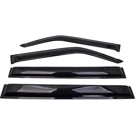 4pcs Pare-soleil pare-soleil Weathershield pour Mitsubishi Pajero 2000-2020 (1/5)