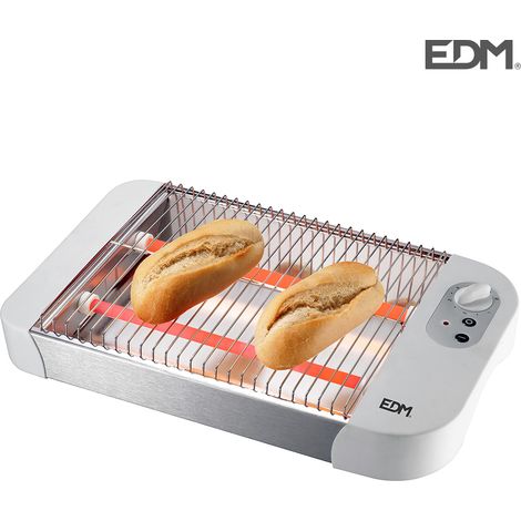 EDM Toaster 600W weiß für das Frühstück