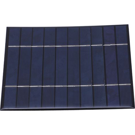 Chargeur de batterie solaire, mini panneau solaire USB en silicium monocristallin à haut taux de conversion pour téléphone (1/5)