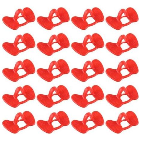 HOXILEELEO - confezione da 20 bicchieri anti-picage per polli – plastica-rosso – Aumenta il tasso di sopravvivenza del 97 % – Migliora la produzione di uova da 15 % (1/5)