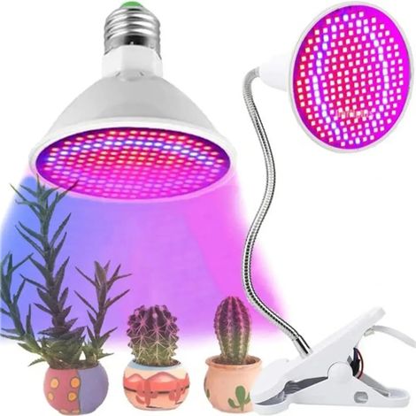 Lámpara De Crecimiento De Flores De Plantas 200led 20w (1/5)