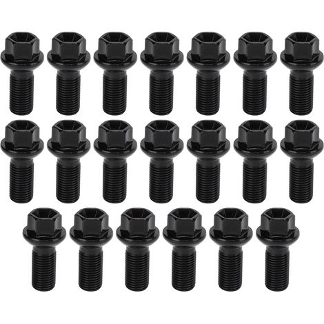 GARRYFIZH ‌20 Pièces Goujon/Boulon de Roue 0009904907 / 0009906707‌ - Pour Mercedes‑Benz W163/W164/W211/W212/W219