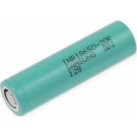SAMSUNG LiIon-Akku INR18650-20R, 3,6 V/2,0 Ah