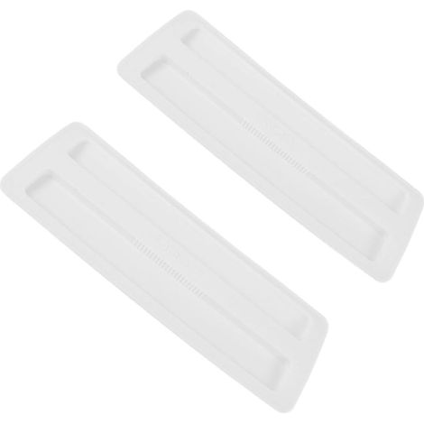 Plaque de grille-pain en silicone pour 2 grilles acier inoxydable, moule cuisine stable (1/5)