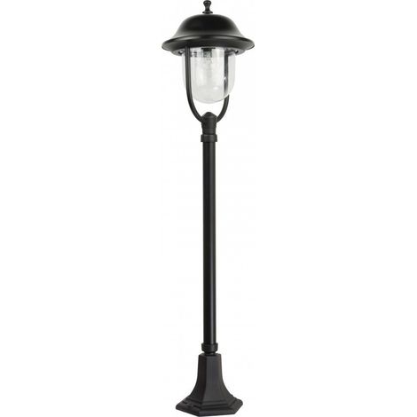 Lampione da giardino Prince retrò 117cm E27 nero IP43 (1/5)